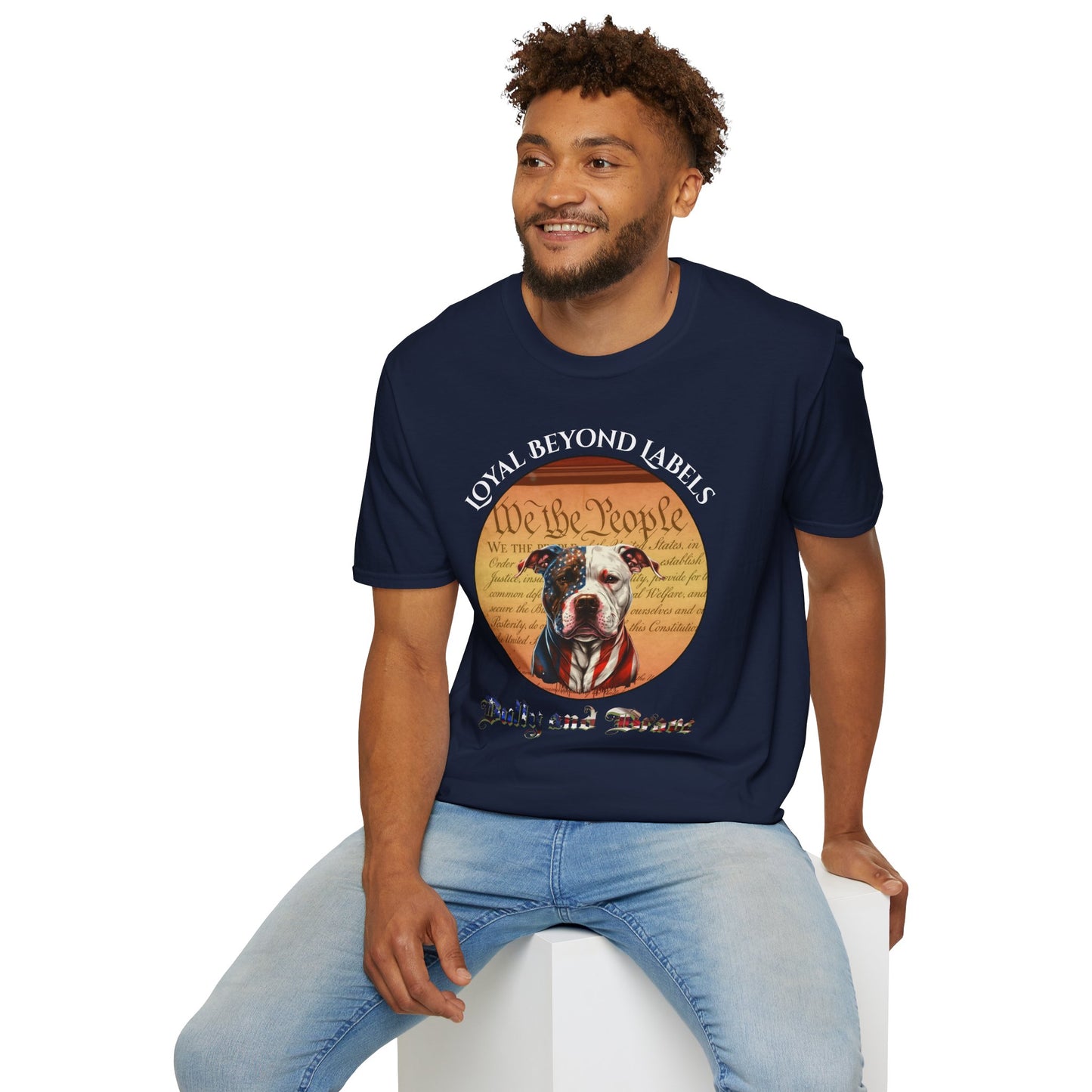 Bully & Brave "We the People" 4th of July Dog Lover T-Shirt