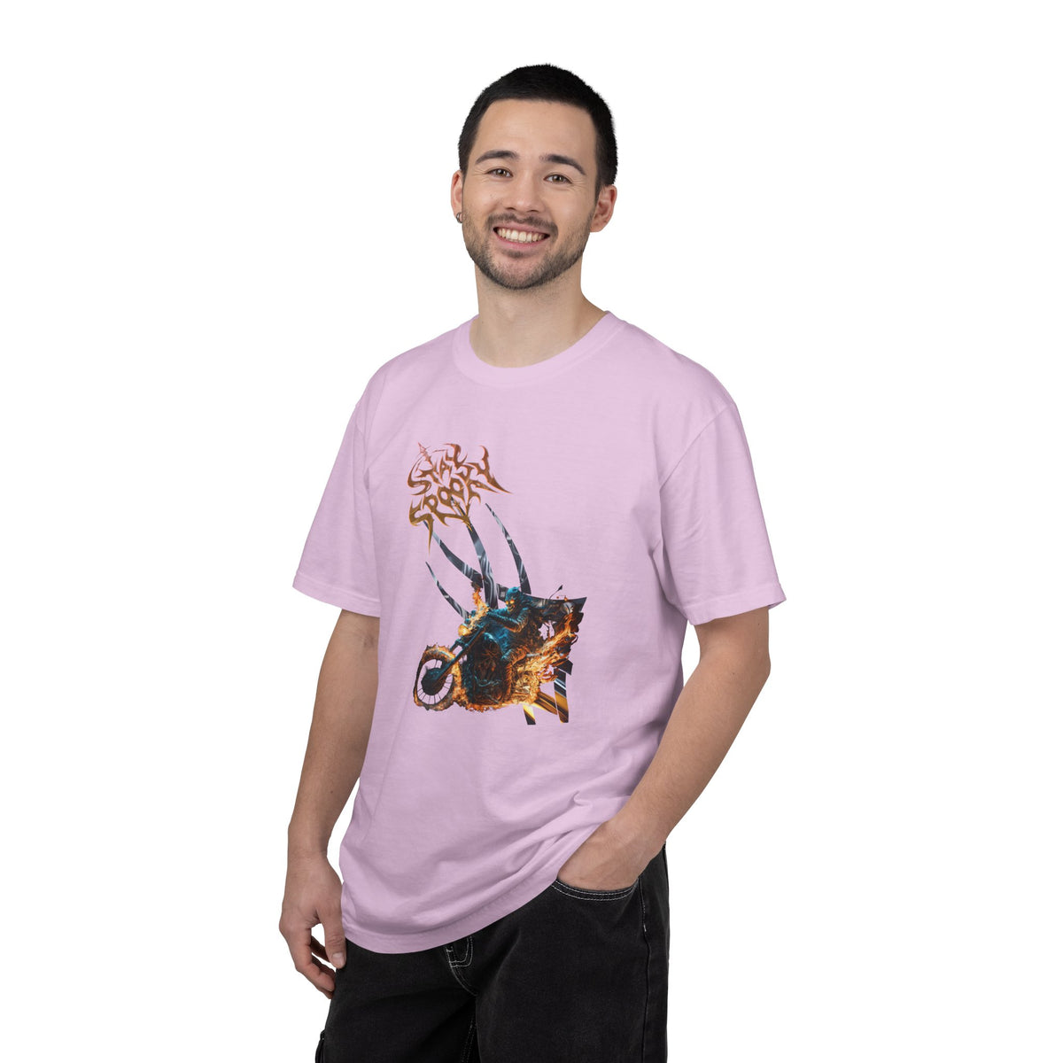 Bully and Brave style-Stay Spooky Motorcycle T-Shirt