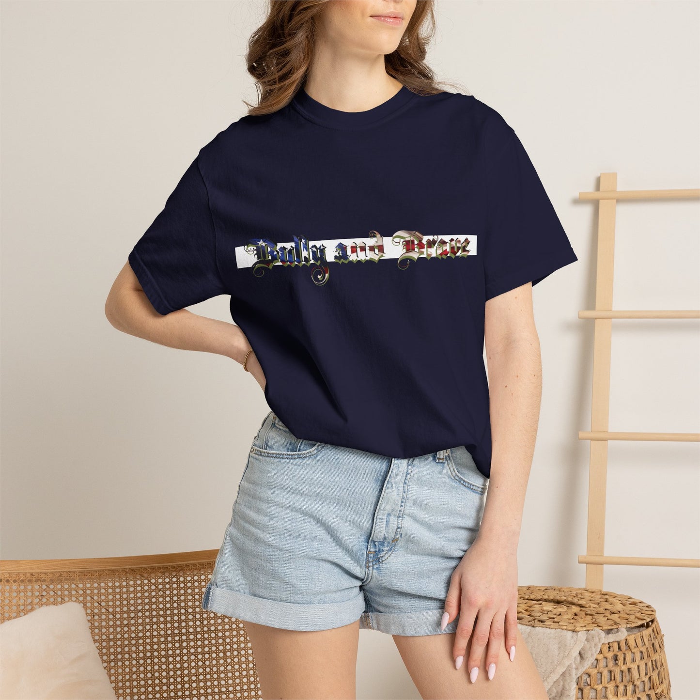 Guardian of Freedom T-Shirt — Patriotic American Flag Dog Tee