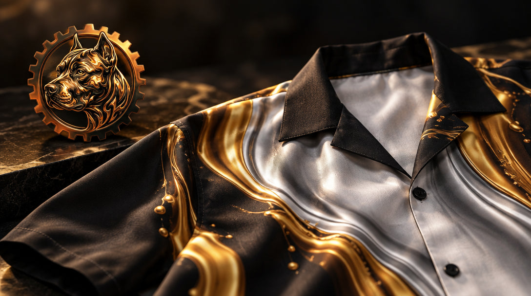 Liquid Metal Apparel: How Bold Metallic Prints Turn a Basic Tee Into a Statement