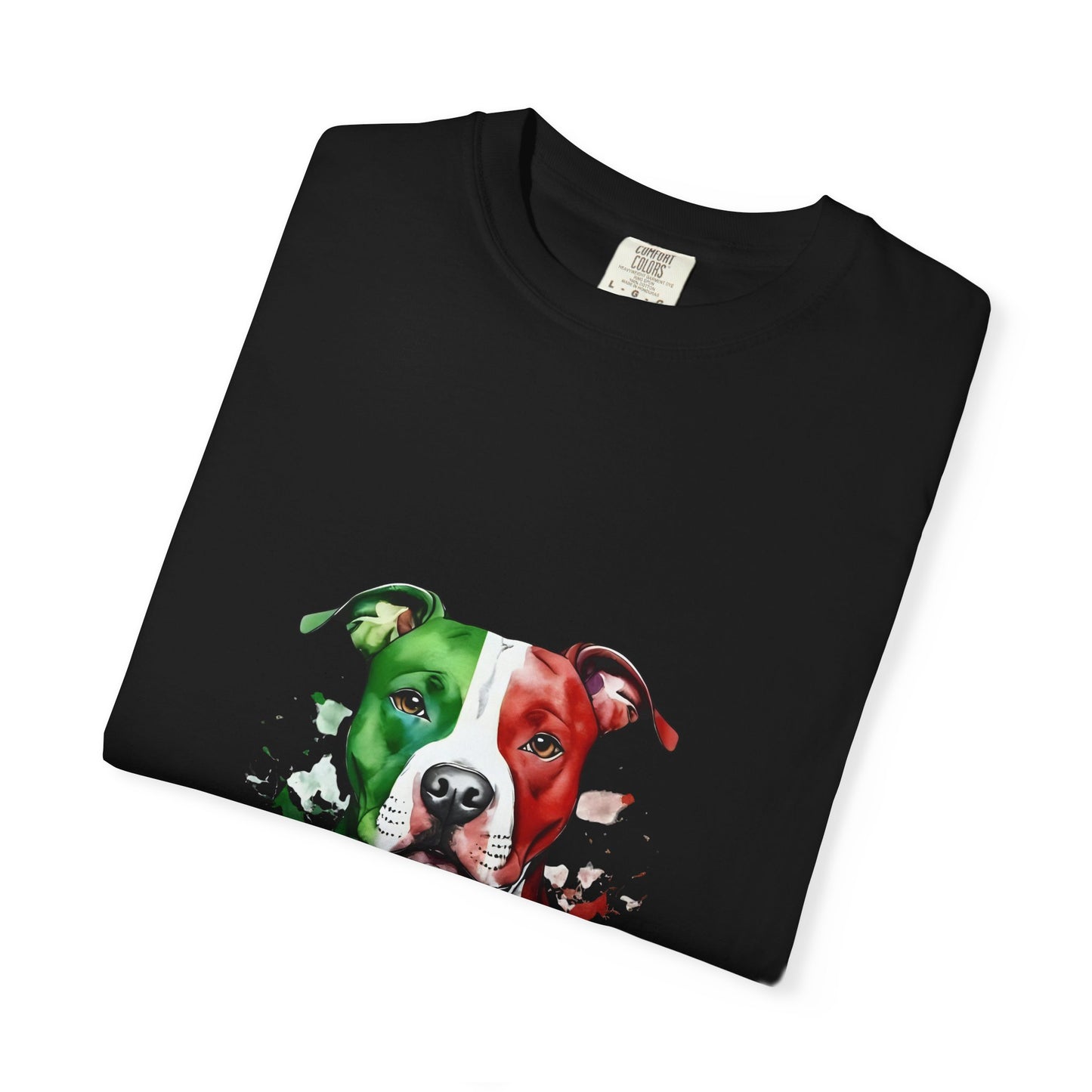 La Vita è Bella Italian Flag Pit Bull T-Shirt