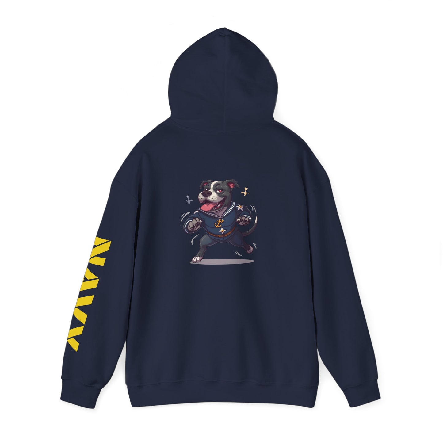 Bully Sporting Navy Hoodie — Athletic Team Pullover