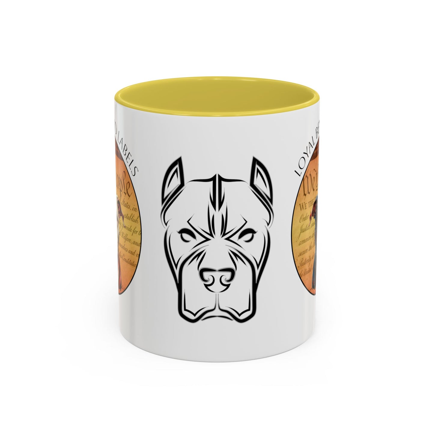 Pit Bull Mug — "Loyal Beyond Labels" Coffee Cup (11oz/15oz)