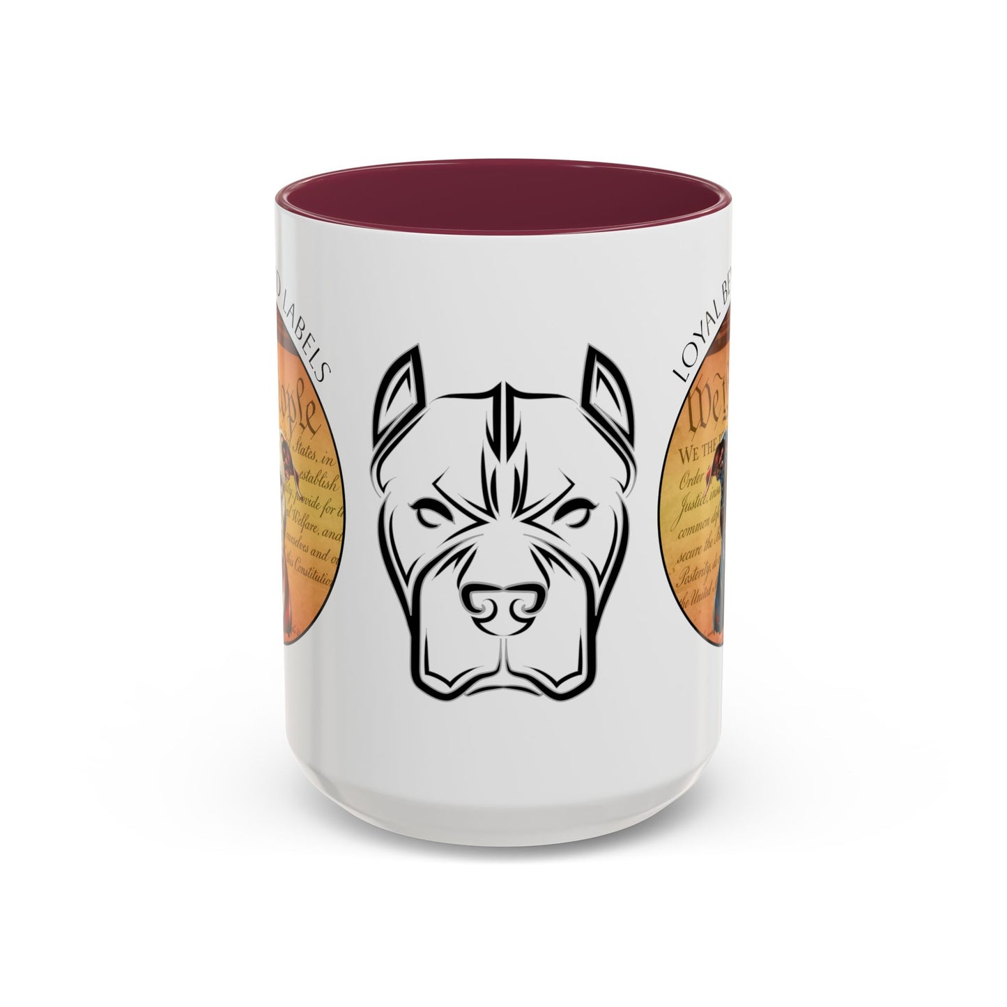 Pit Bull Mug — "Loyal Beyond Labels" Coffee Cup (11oz/15oz)