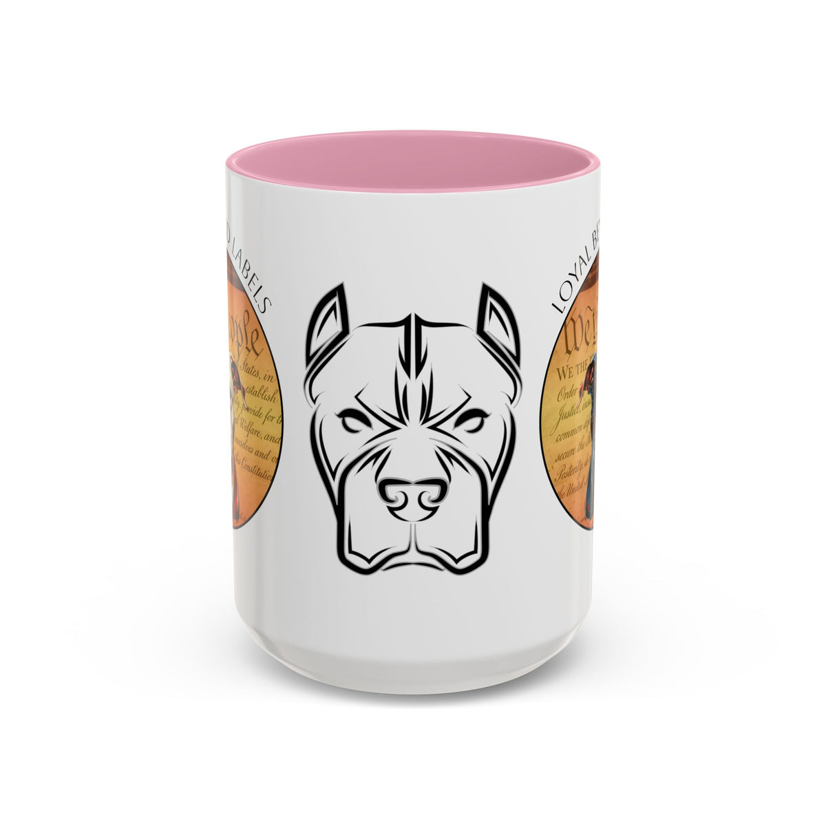 Pit Bull Mug — "Loyal Beyond Labels" Coffee Cup (11oz/15oz)