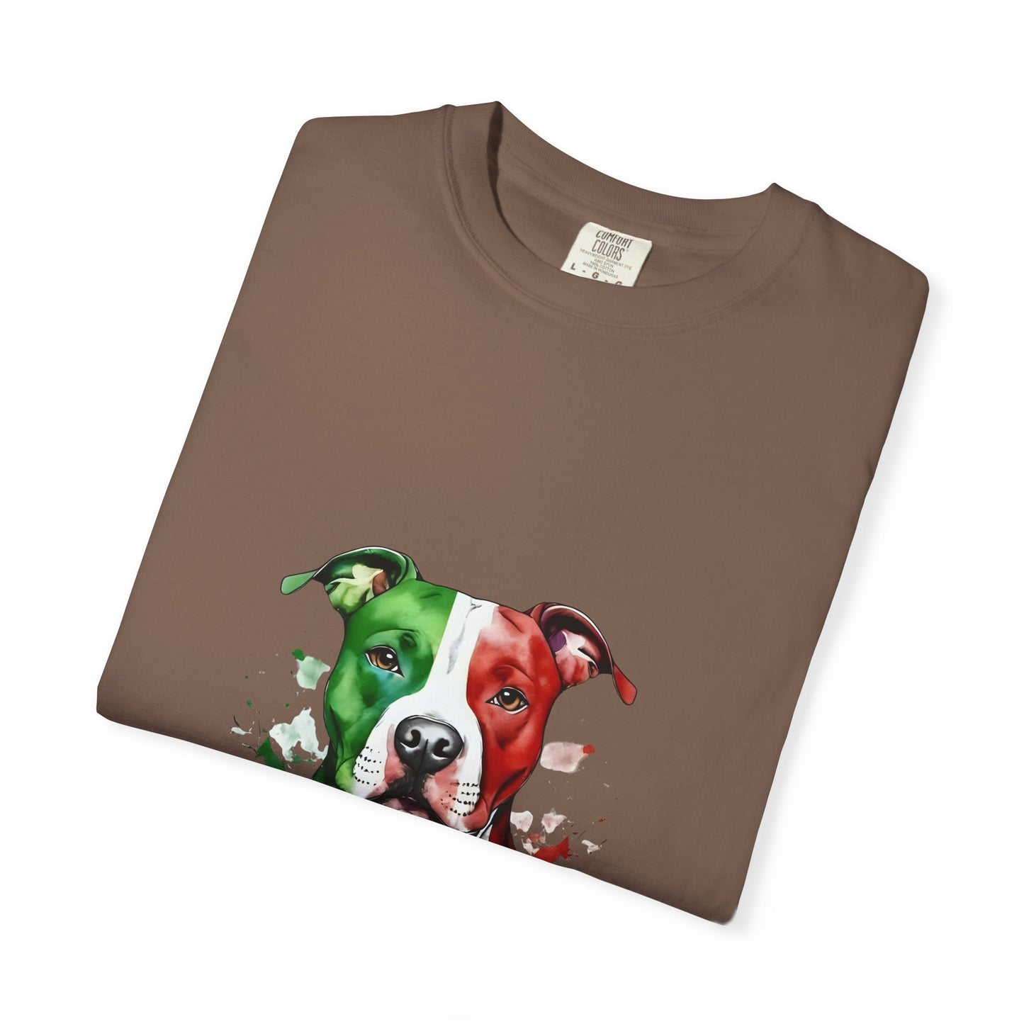 La Vita è Bella Italian Flag Pit Bull T-Shirt