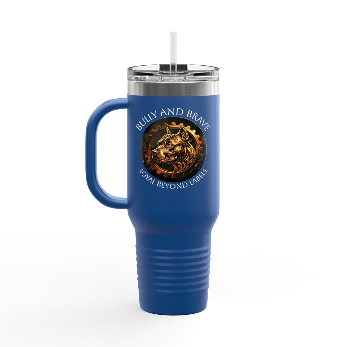 Bully and Brave logo  40oz Insulated Travel Mug