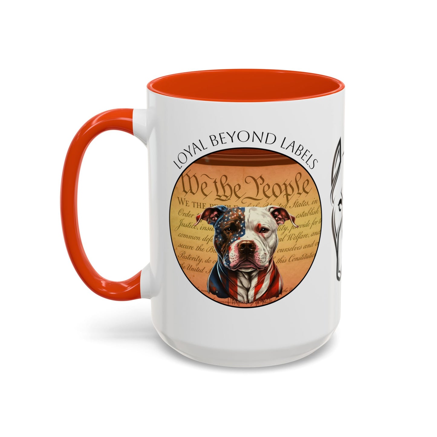 Pit Bull Mug — "Loyal Beyond Labels" Coffee Cup (11oz/15oz)