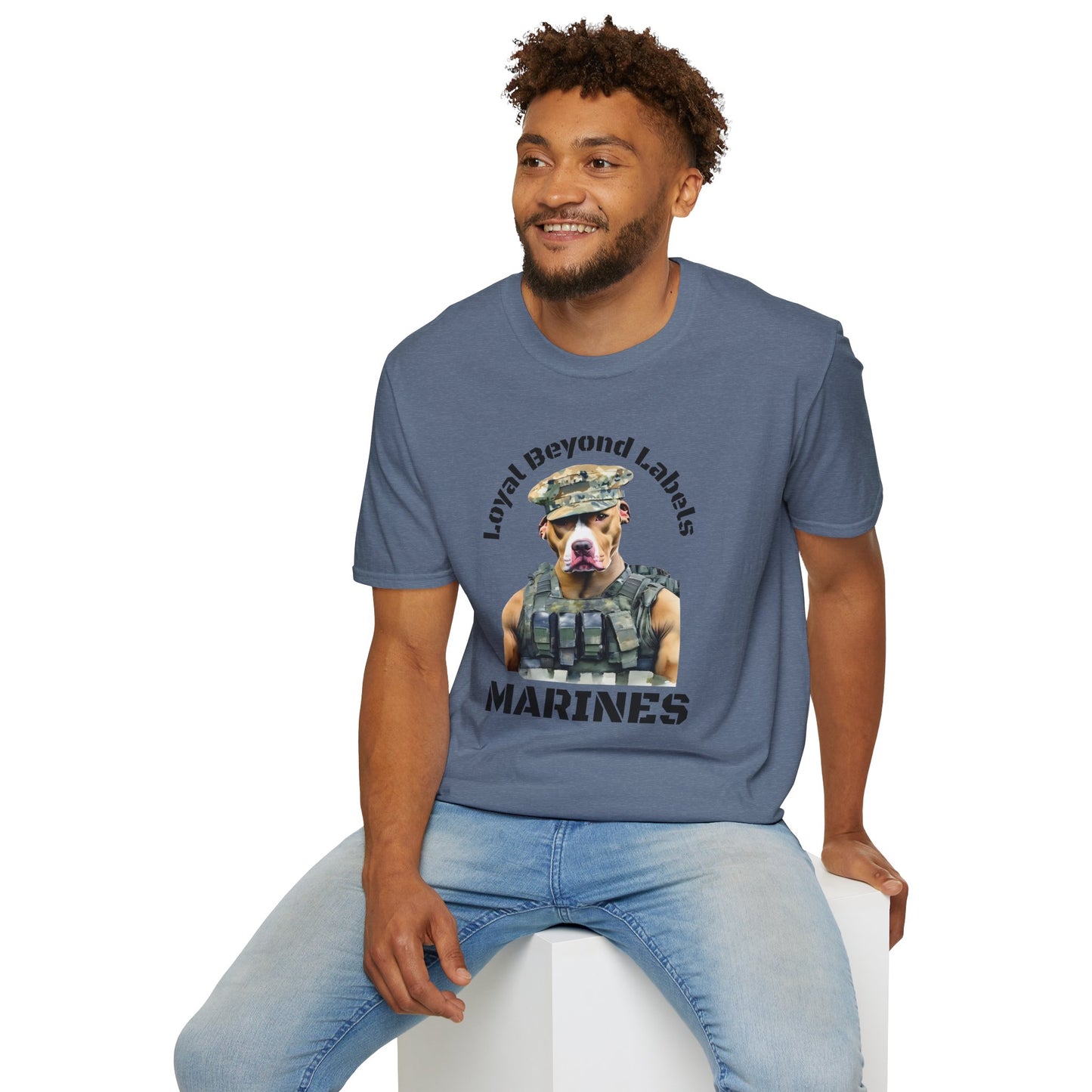 T-Shirt - Bully and Brave 'Loyal Beyond Labels' Collection Marines Shirt