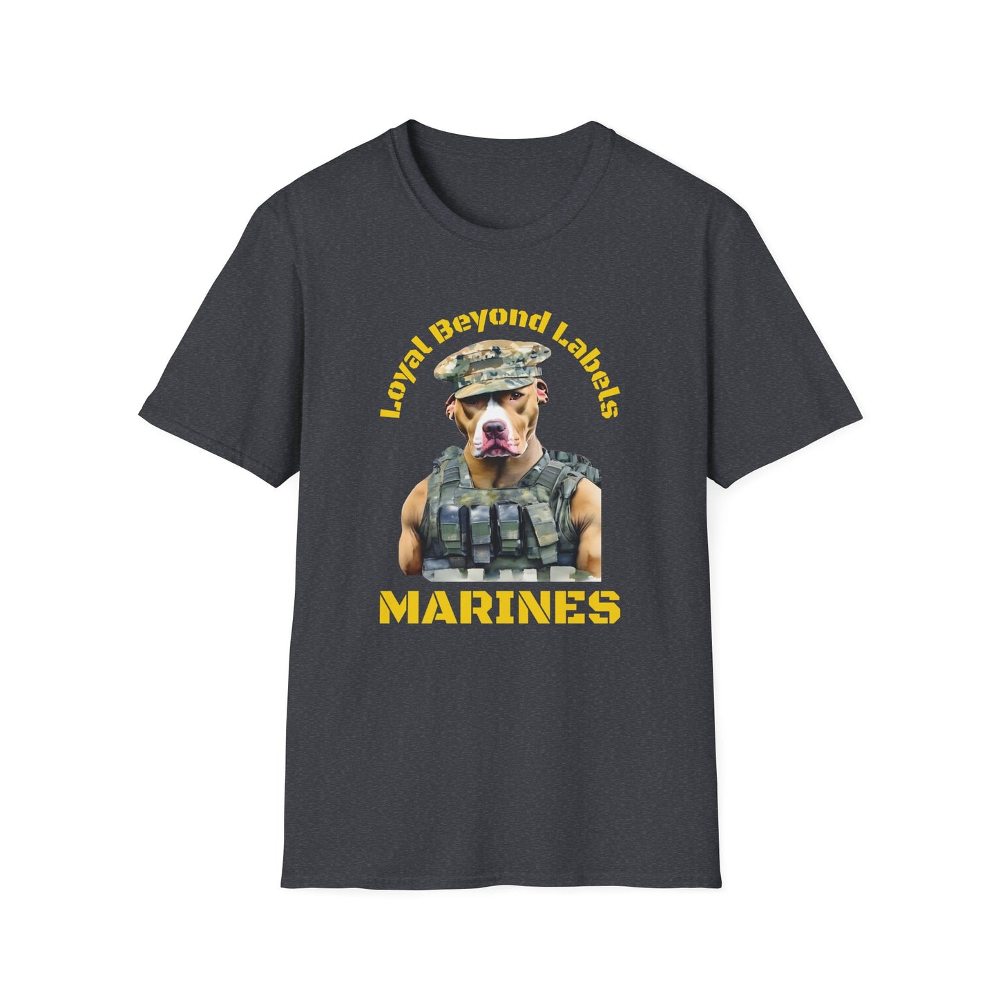T-Shirt - Bully and Brave 'Loyal Beyond Labels' Collection Marines Shirt