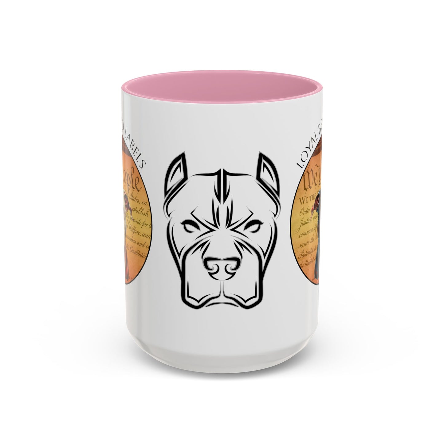 Pit Bull Mug — "Loyal Beyond Labels" Coffee Cup (11oz/15oz)