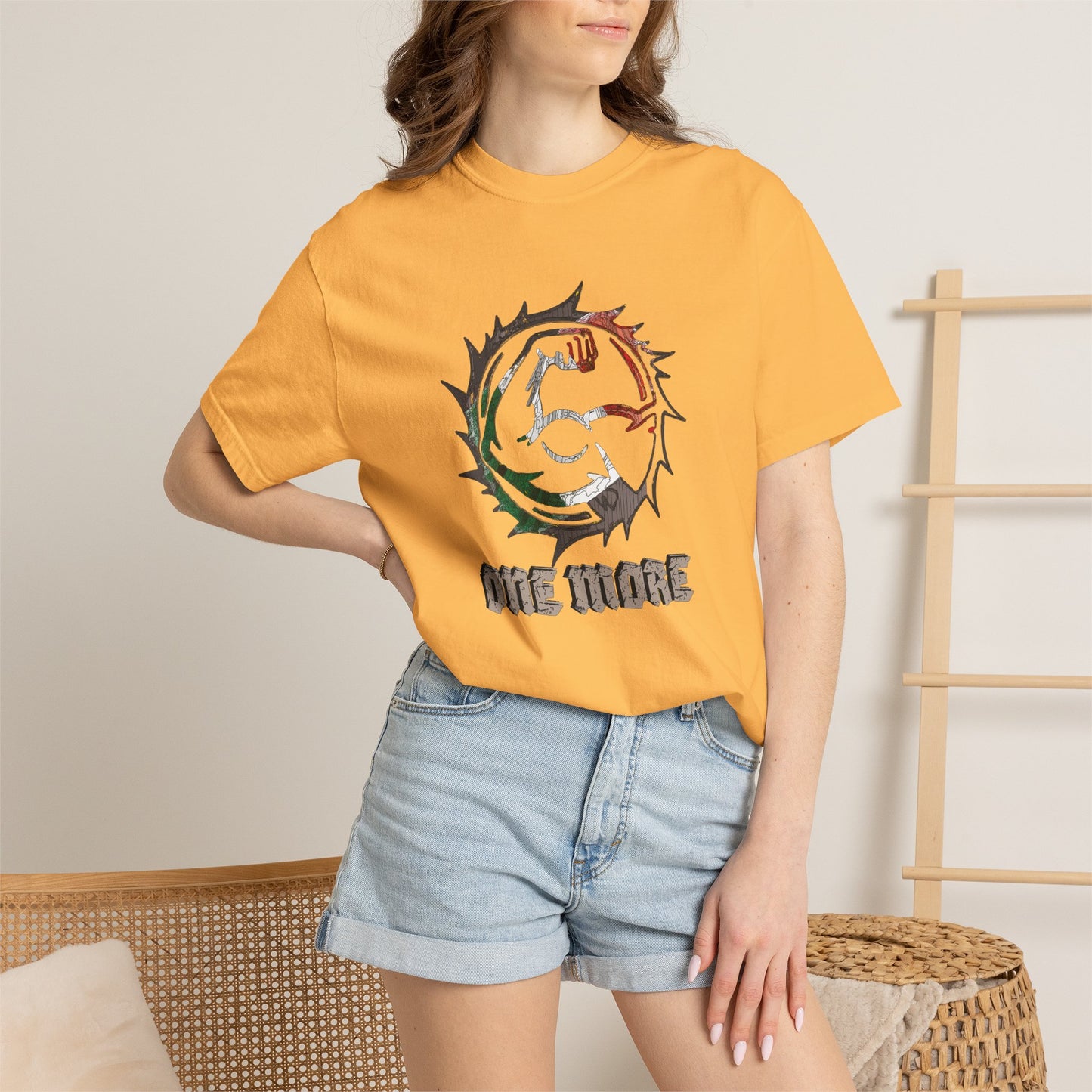 One More Graphic T-Shirt — Fist & Thorns Vintage Style Tee