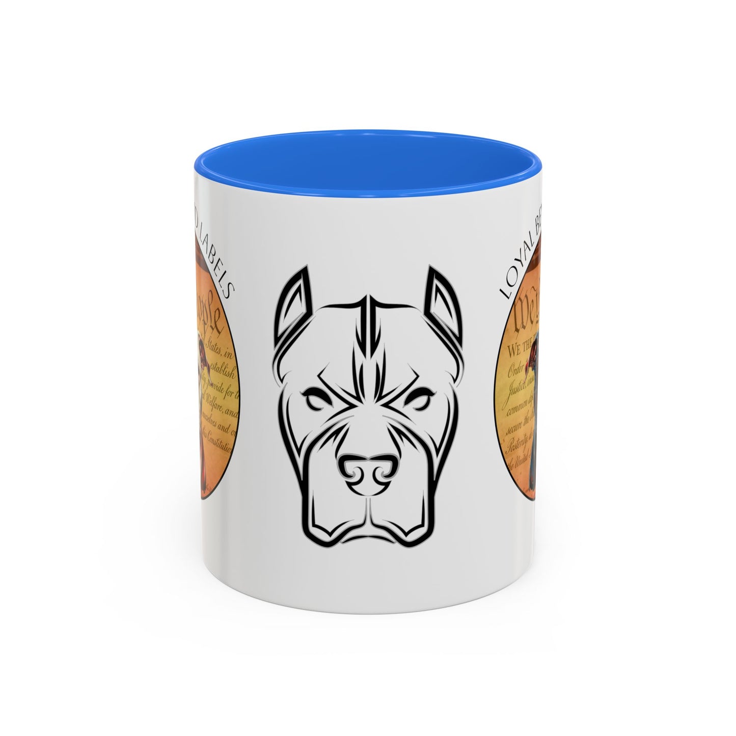 Pit Bull Mug — "Loyal Beyond Labels" Coffee Cup (11oz/15oz)