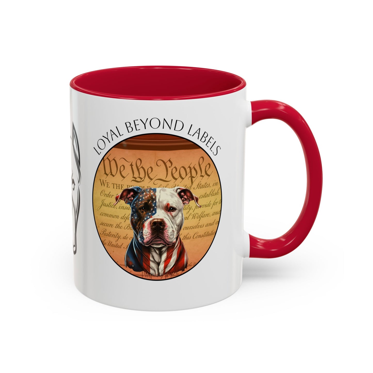 Pit Bull Mug — "Loyal Beyond Labels" Coffee Cup (11oz/15oz)