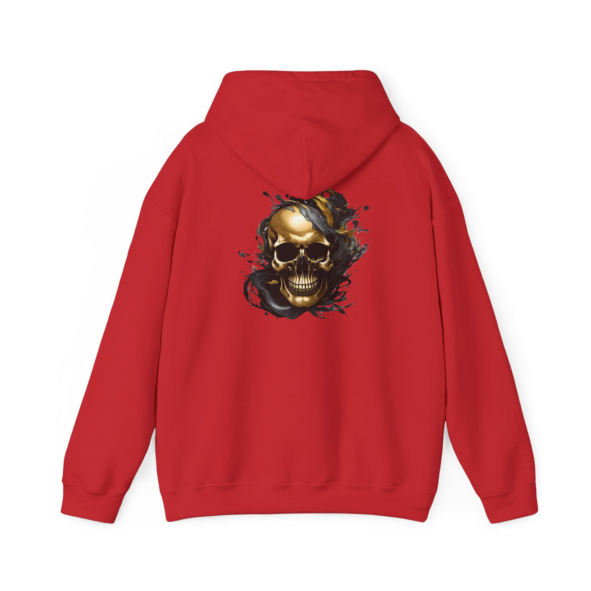 Bully and Brave Style - Gold skull graphic Hoodie
