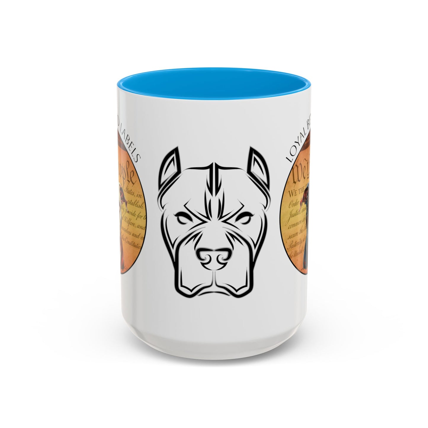 Pit Bull Mug — "Loyal Beyond Labels" Coffee Cup (11oz/15oz)