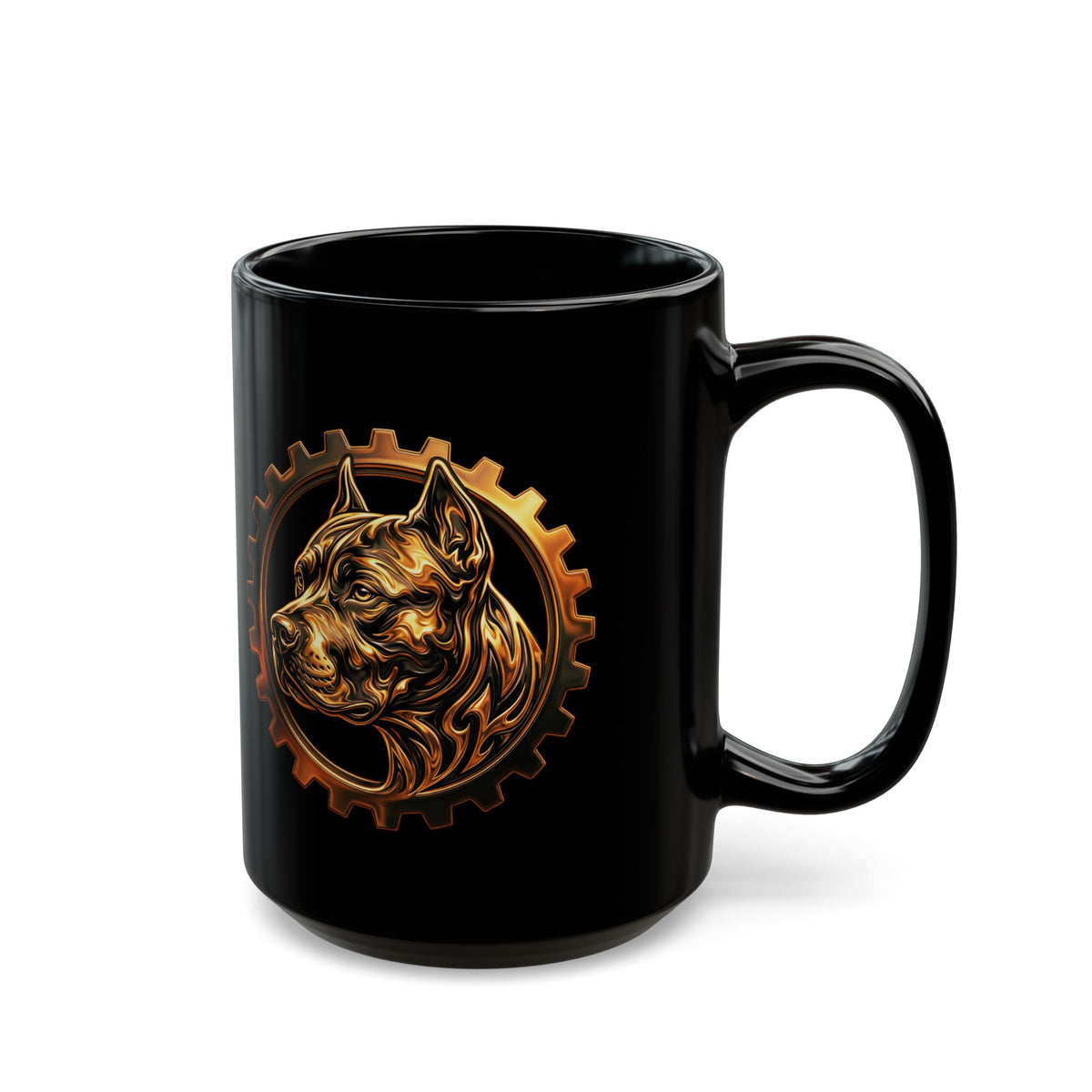Bully and Brave Ceramic Mug (Black, 11oz/15oz)