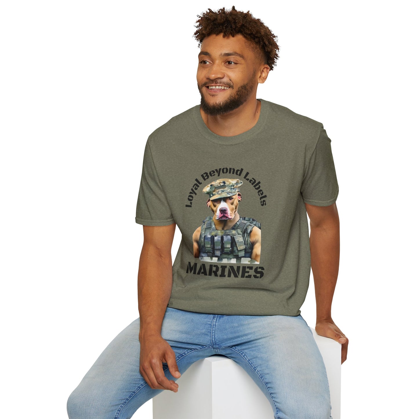 T-Shirt - Bully and Brave 'Loyal Beyond Labels' Collection Marines Shirt