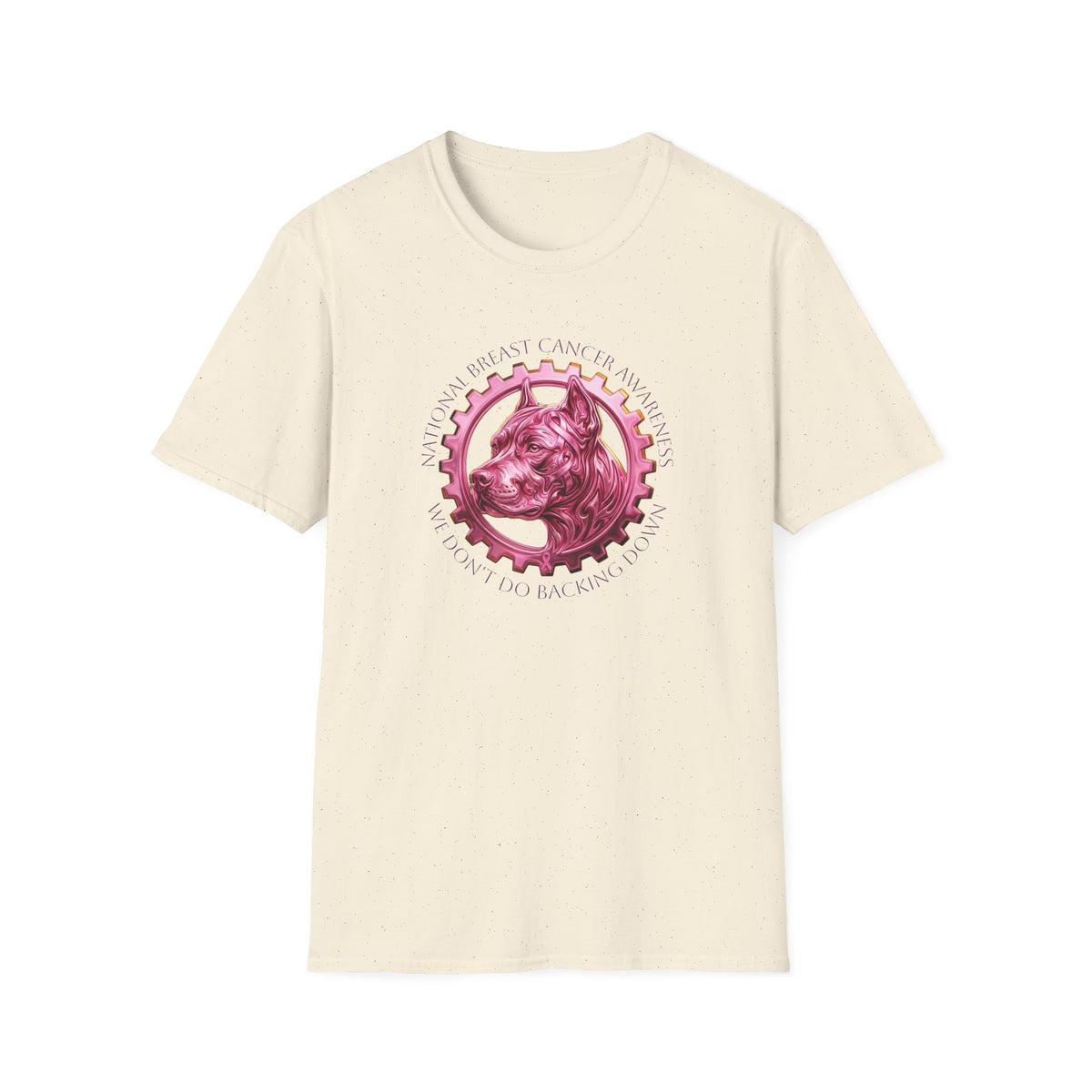Pink Bully and Brave Logo T-Shirt - Breast Cancer Awareness T-shirt