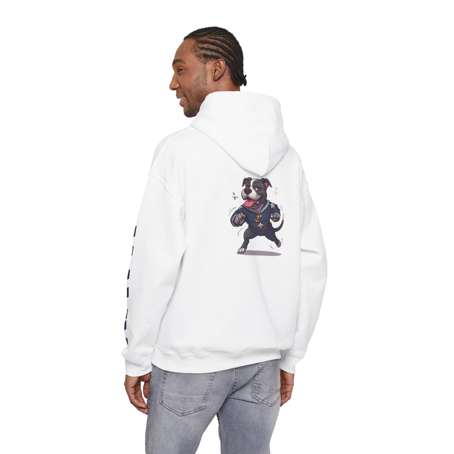 Bully Sporting Navy Hoodie — Athletic Team Pullover