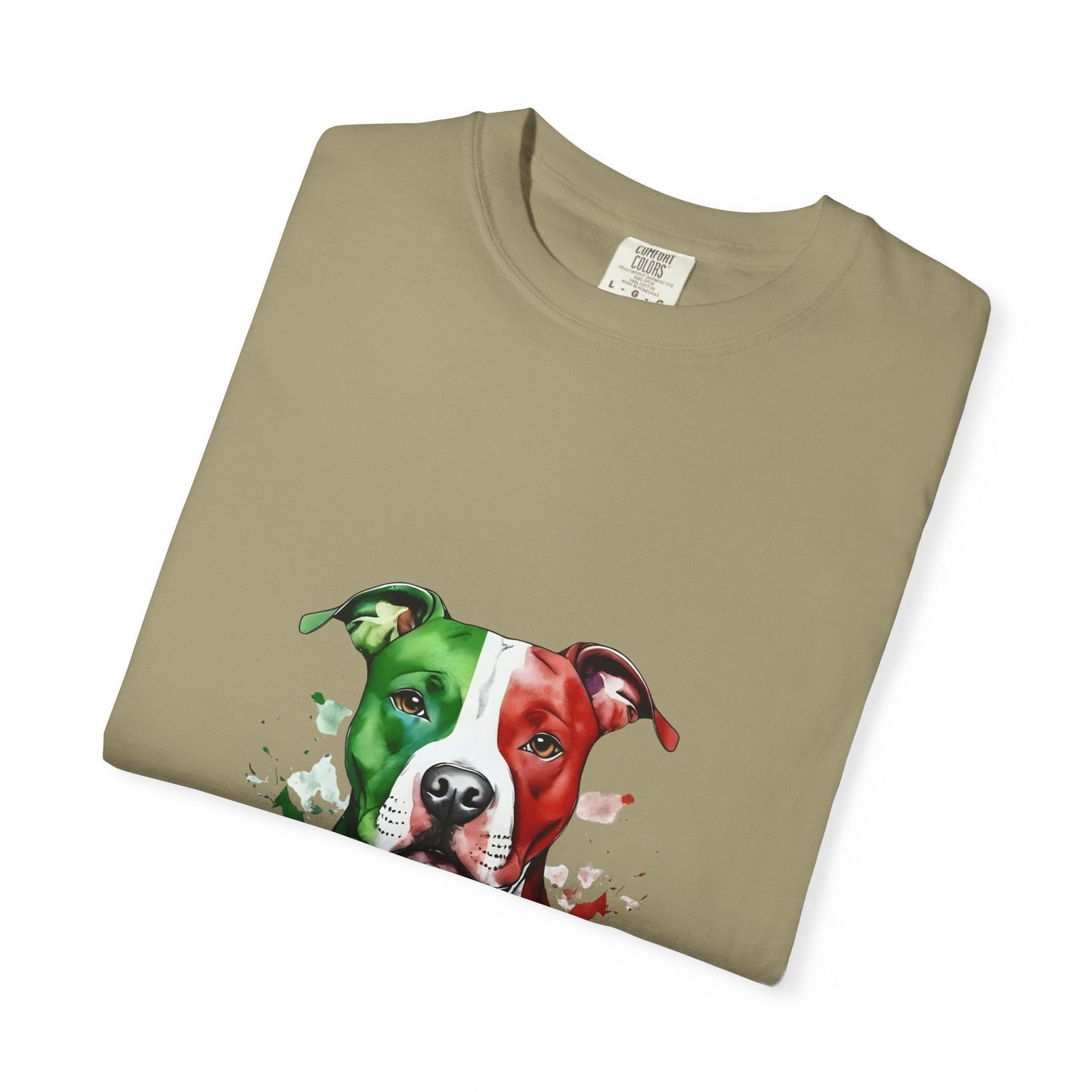 La Vita è Bella Italian Flag Pit Bull T-Shirt