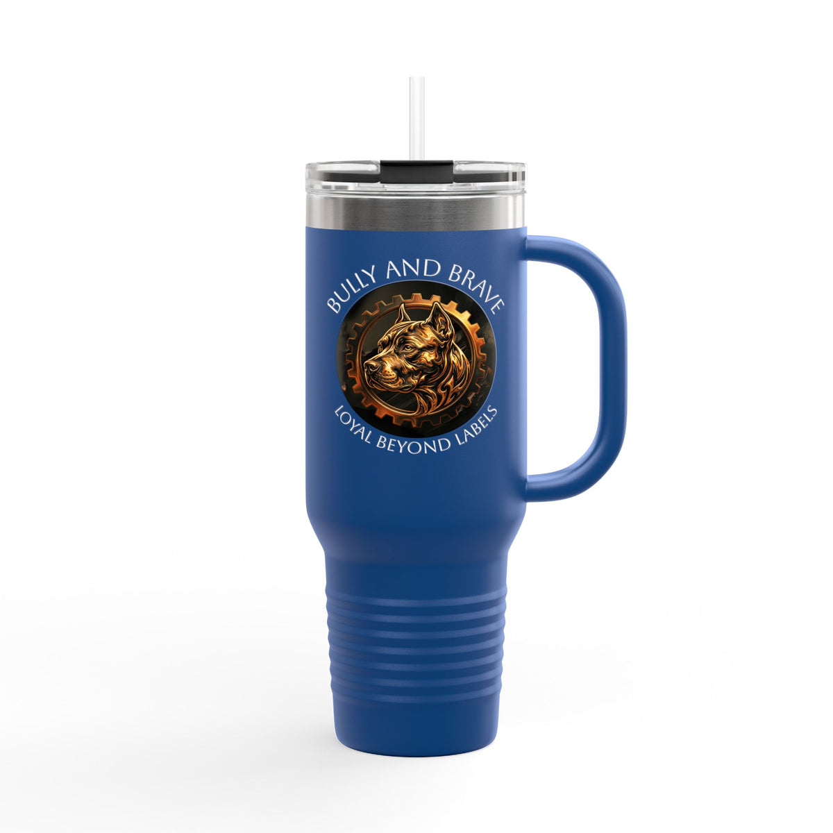 Bully and Brave logo  40oz Insulated Travel Mug