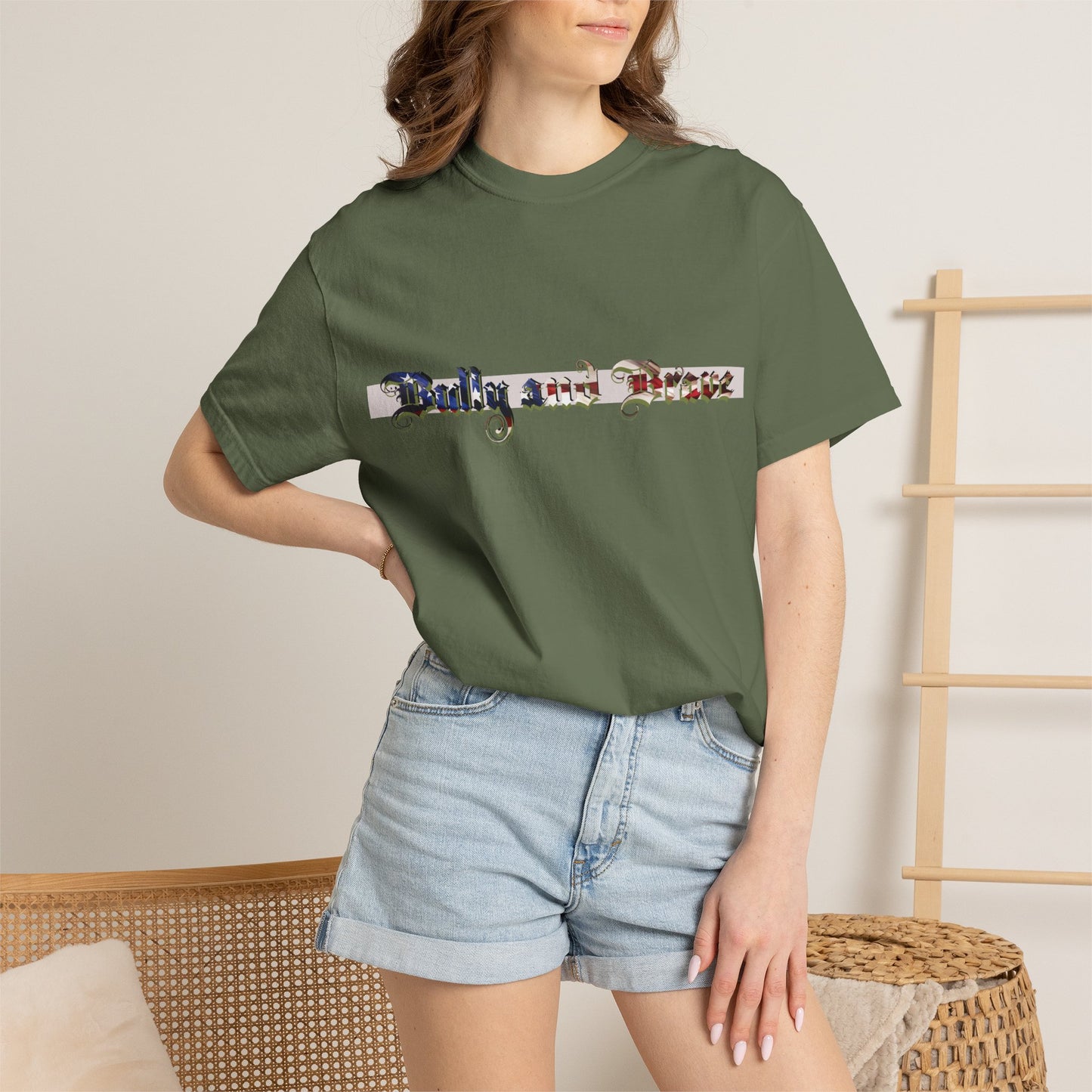 Guardian of Freedom T-Shirt — Patriotic American Flag Dog Tee