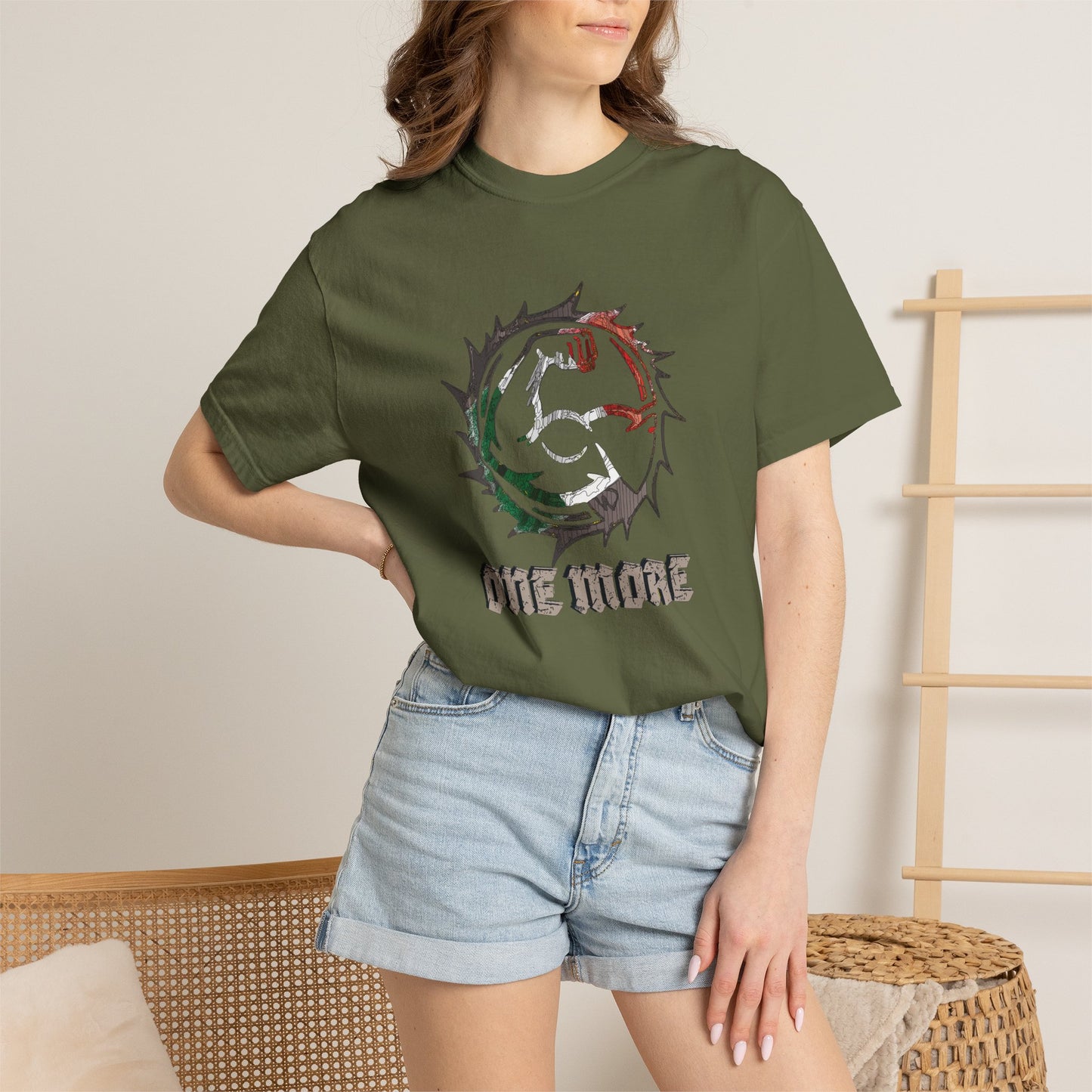 One More Graphic T-Shirt — Fist & Thorns Vintage Style Tee
