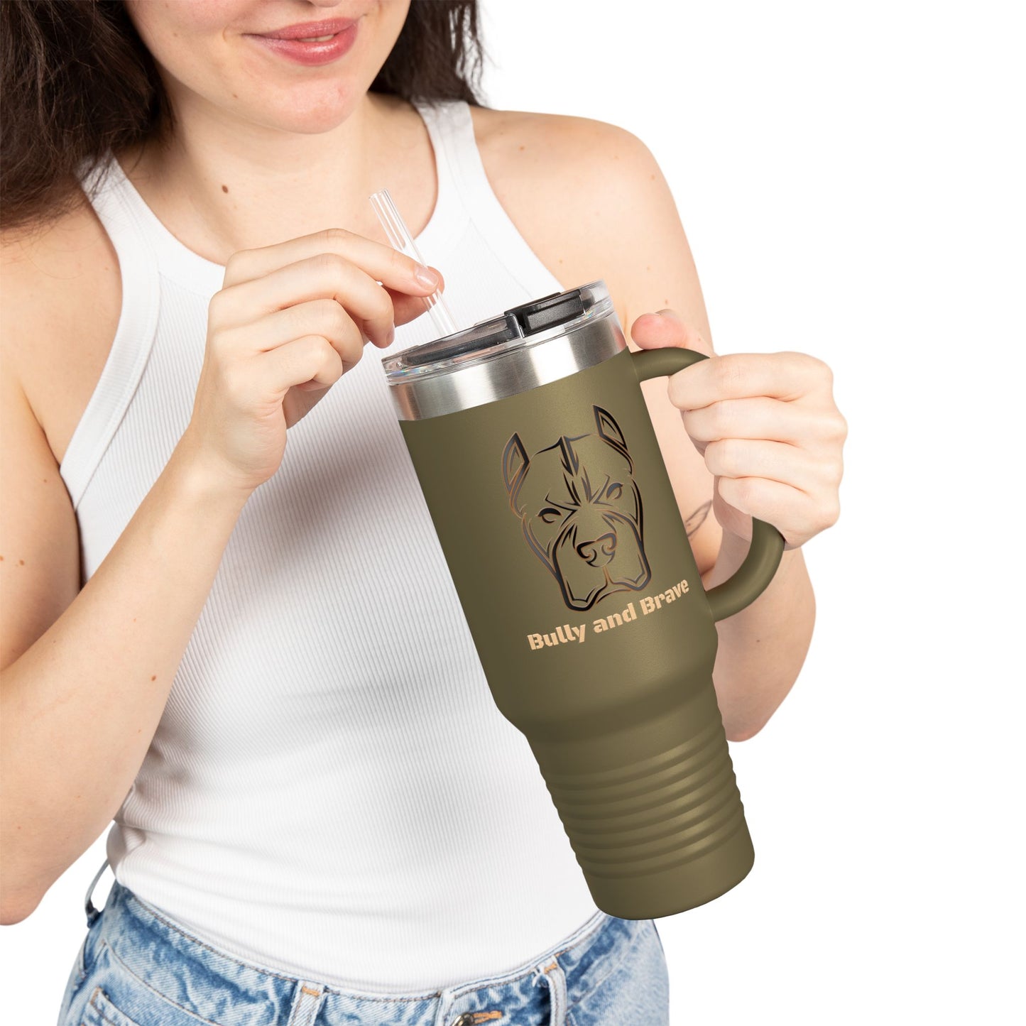 Bully and Brave 40oz Insulated Travel Mug