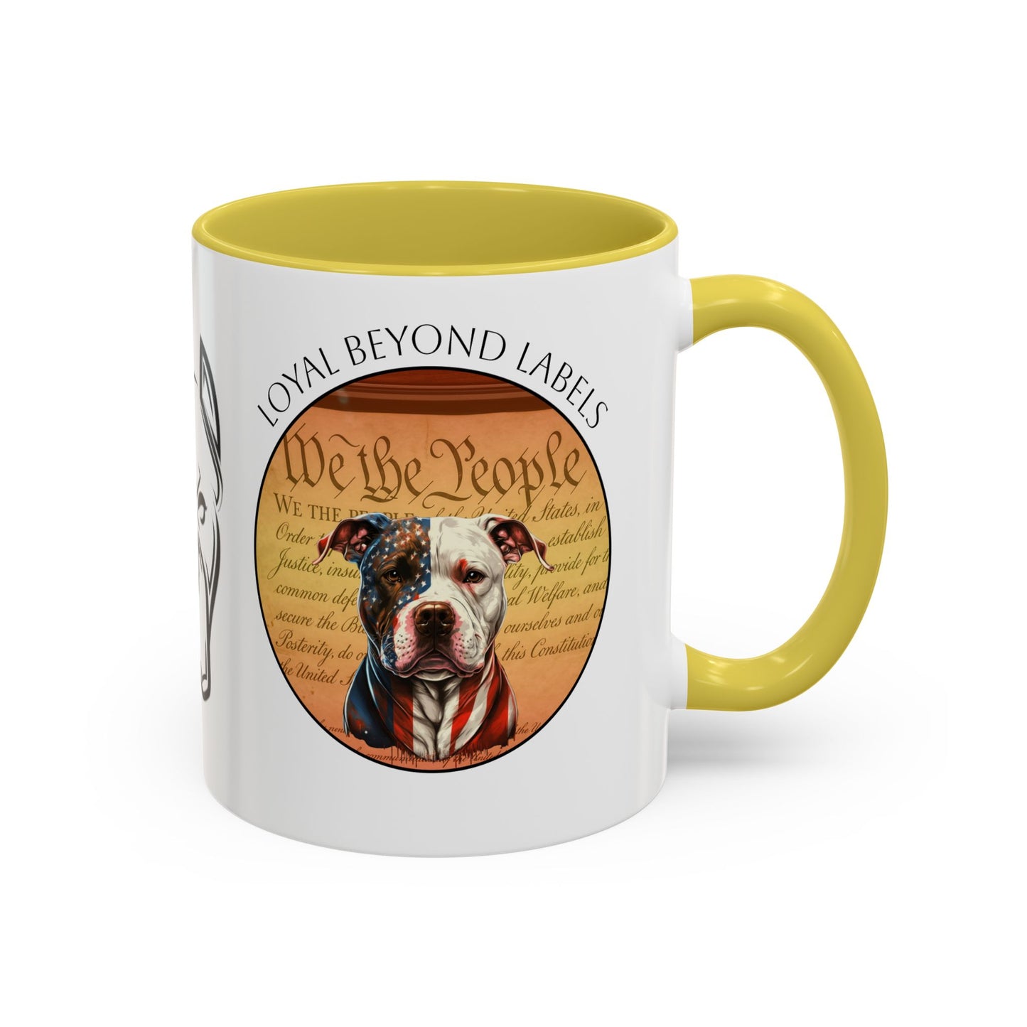 Pit Bull Mug — "Loyal Beyond Labels" Coffee Cup (11oz/15oz)