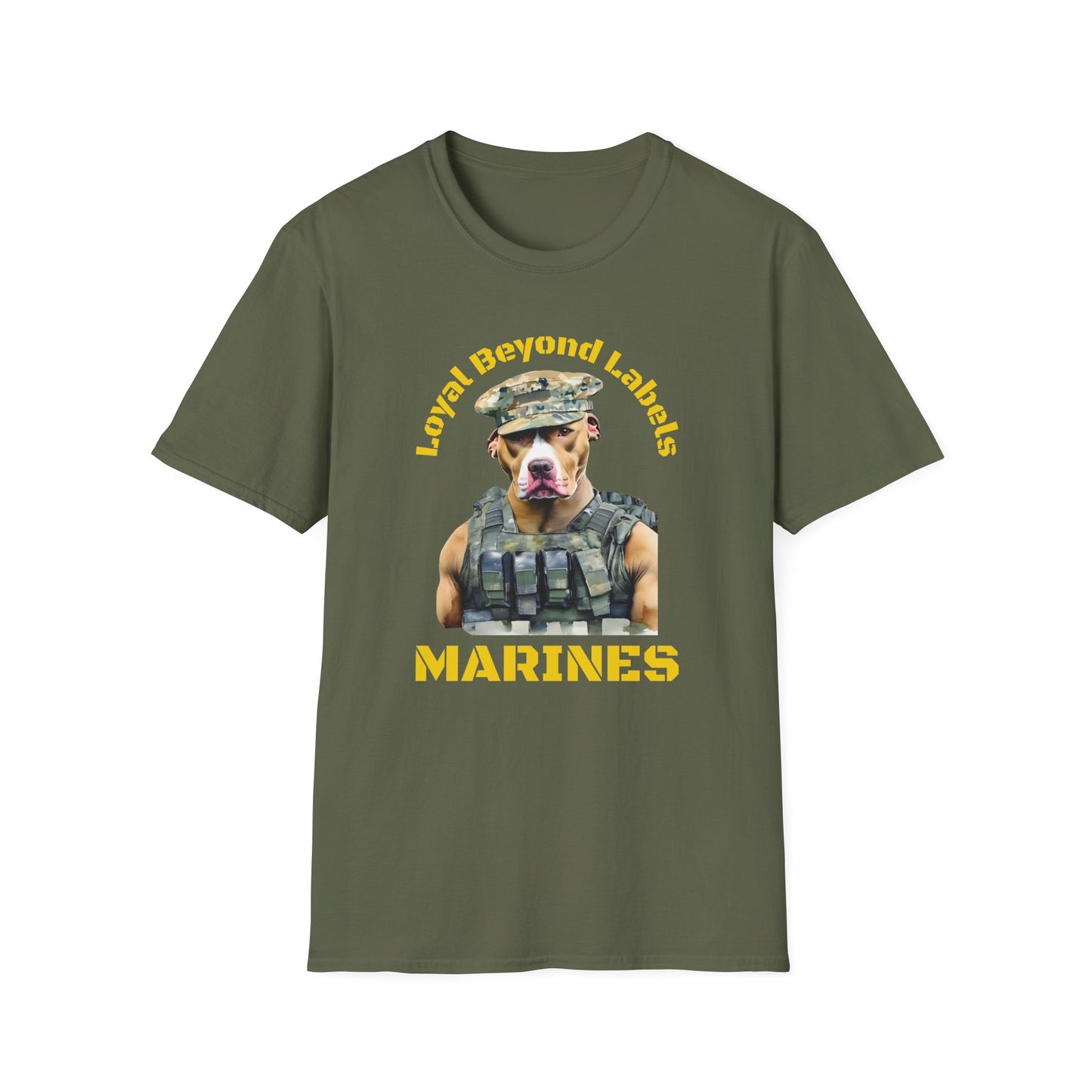 T-Shirt - Bully and Brave 'Loyal Beyond Labels' Collection Marines Shirt