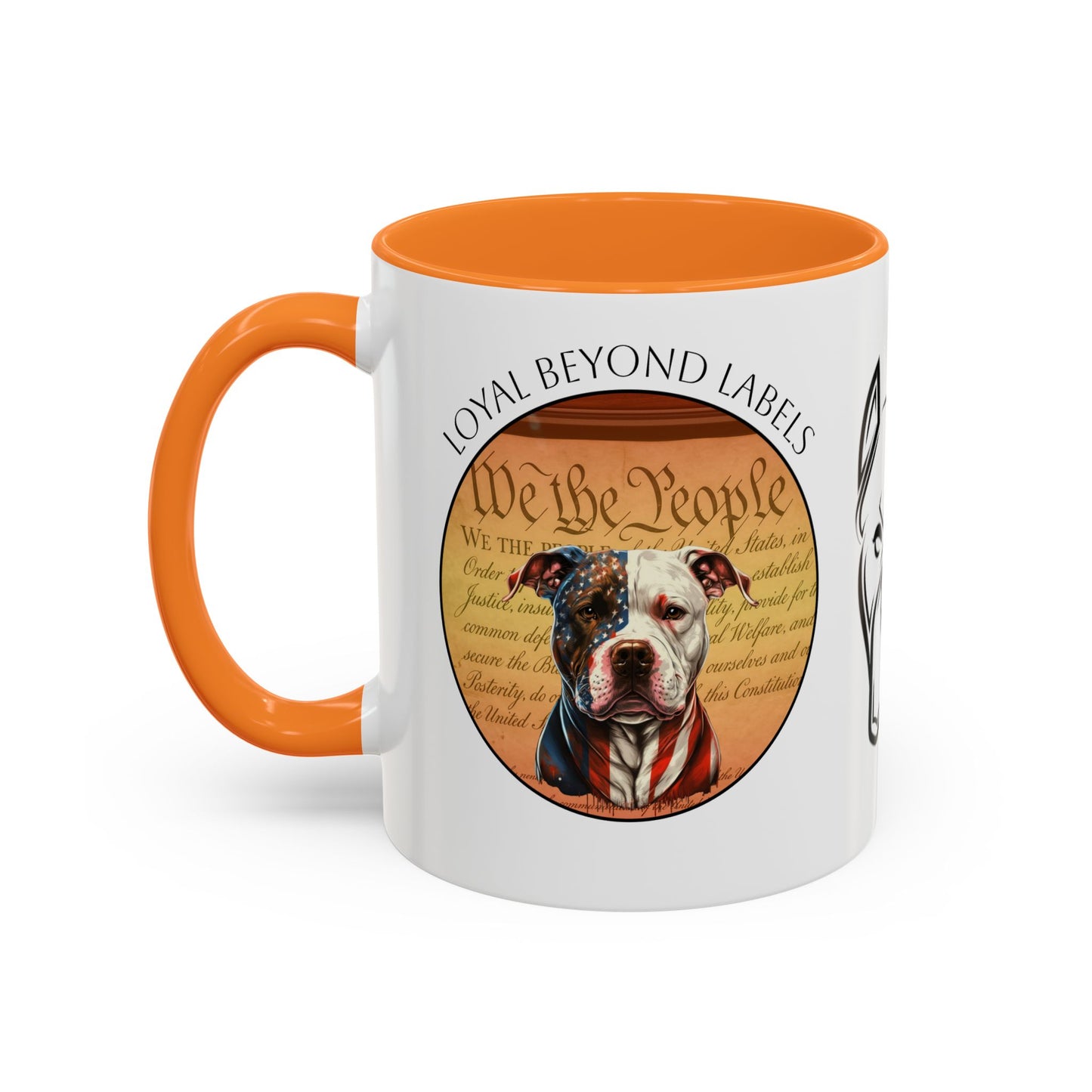 Pit Bull Mug — "Loyal Beyond Labels" Coffee Cup (11oz/15oz)