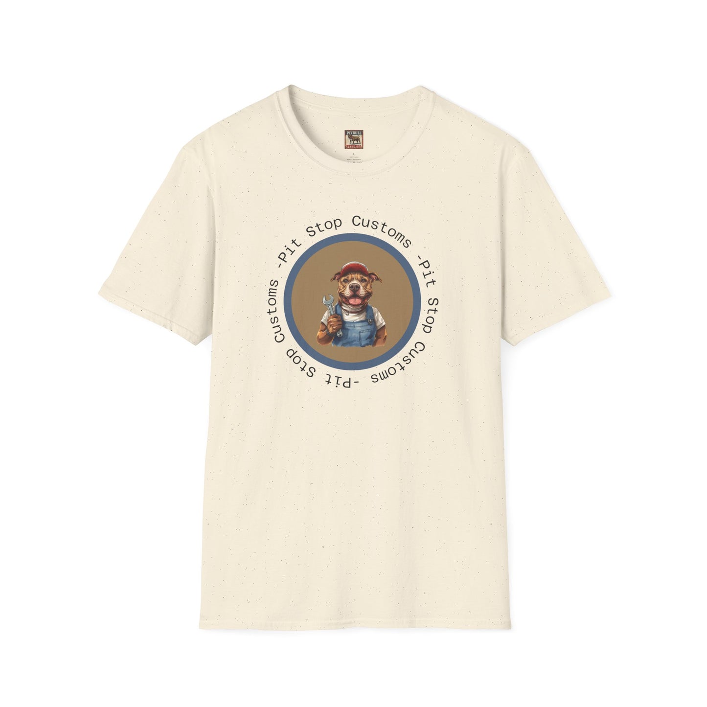 'Pit Stop Customs' Bully and Brave Vintage T-Shirt