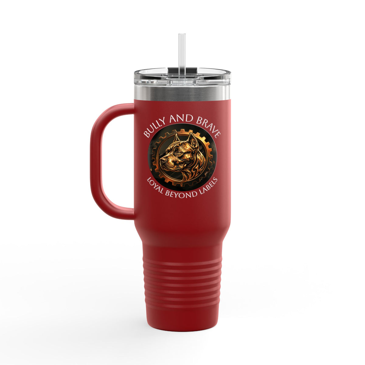 Bully and Brave logo  40oz Insulated Travel Mug