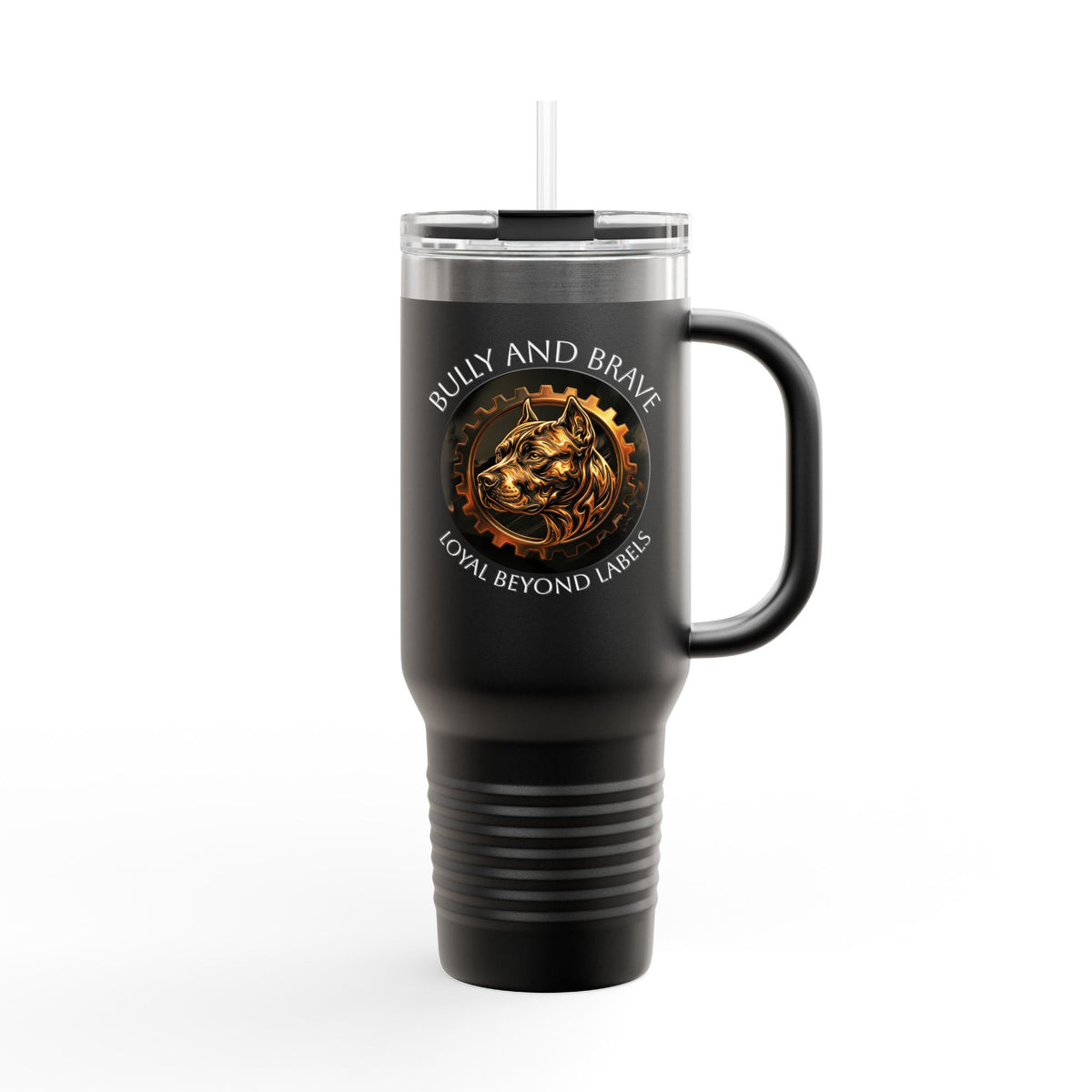 Bully and Brave logo  40oz Insulated Travel Mug