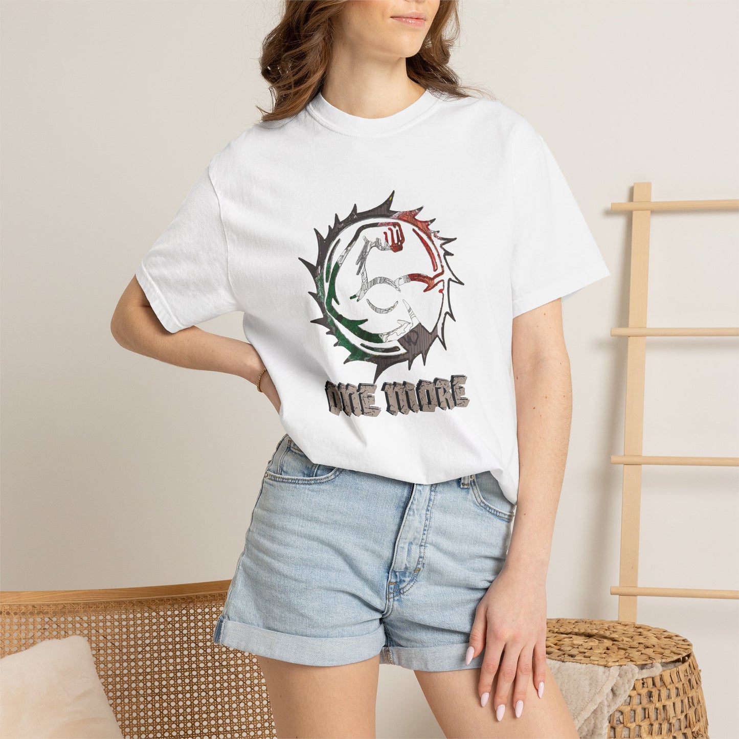 One More Graphic T-Shirt — Fist & Thorns Vintage Style Tee