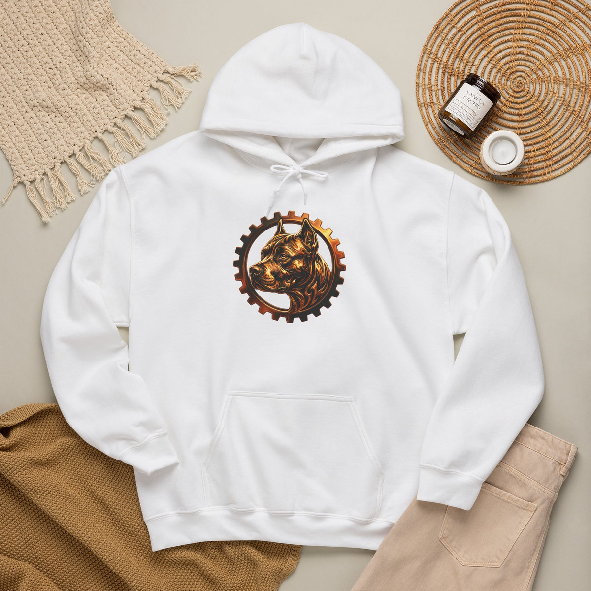 Bully and Brave-Steampunk Logo Hoodie