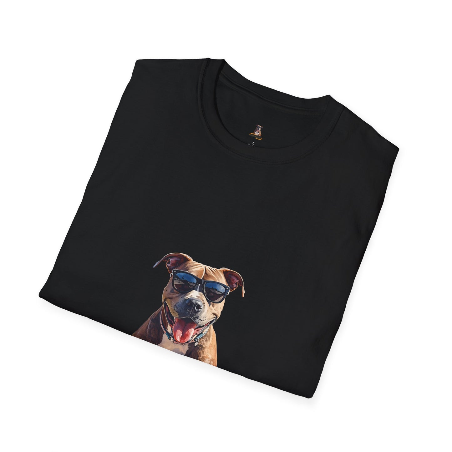 Staffordshire Bull Terrier Graphic T-Shirt — "Life is Good" Tee