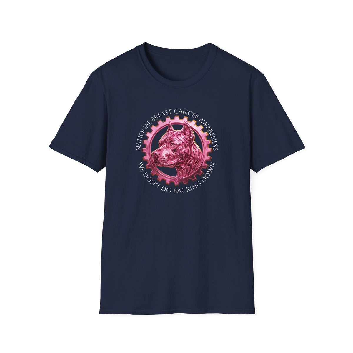 Pink Bully and Brave Logo T-Shirt - Breast Cancer Awareness T-shirt