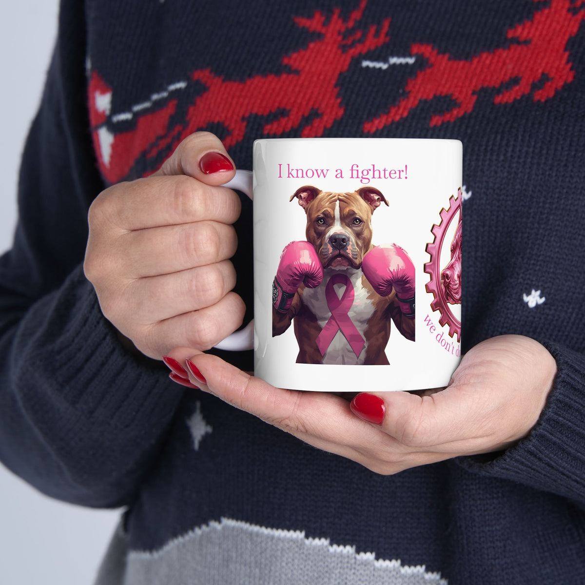Bully and Brave Style “We Don’t Do Backing Down” Ceramic Mug