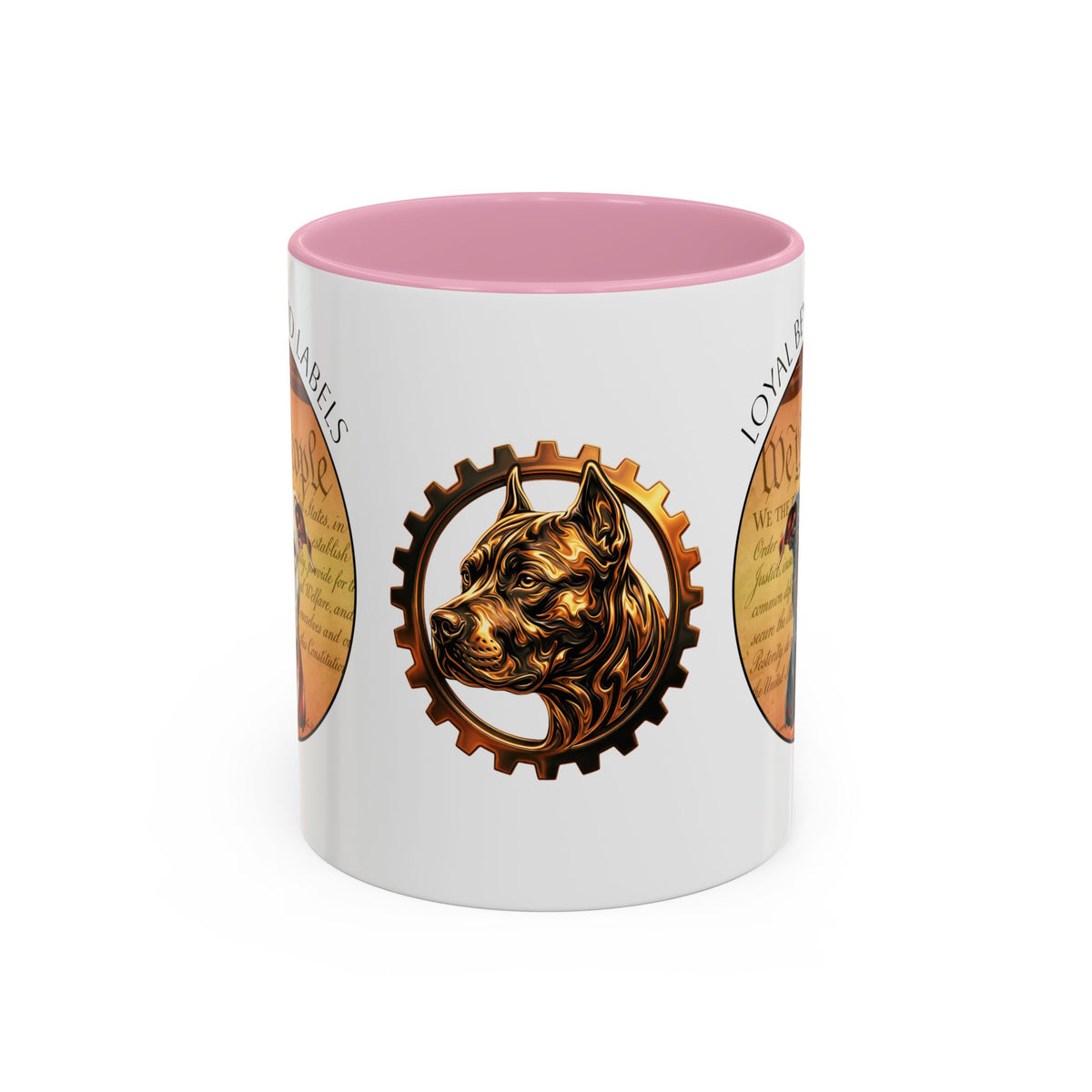 Pit Bull Mug — "Loyal Beyond Labels" Coffee Cup (11oz/15oz)