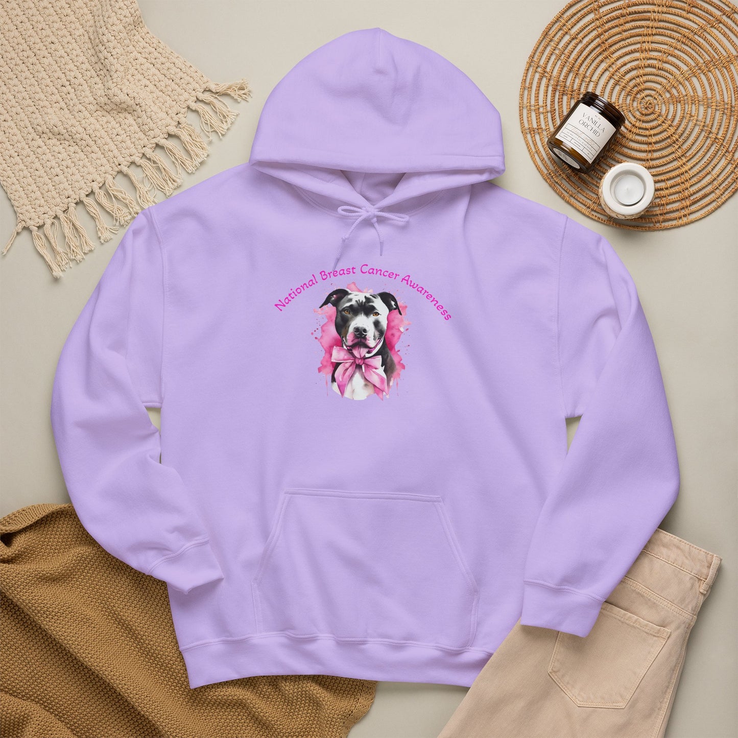 Bully and Brave Breast Cancer Awareness Hoodie
