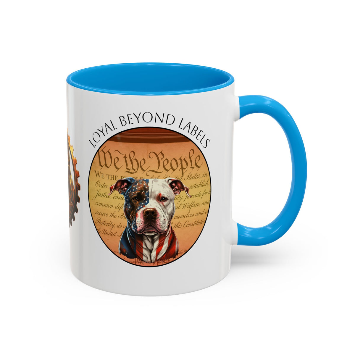 Pit Bull Mug — "Loyal Beyond Labels" Coffee Cup (11oz/15oz)