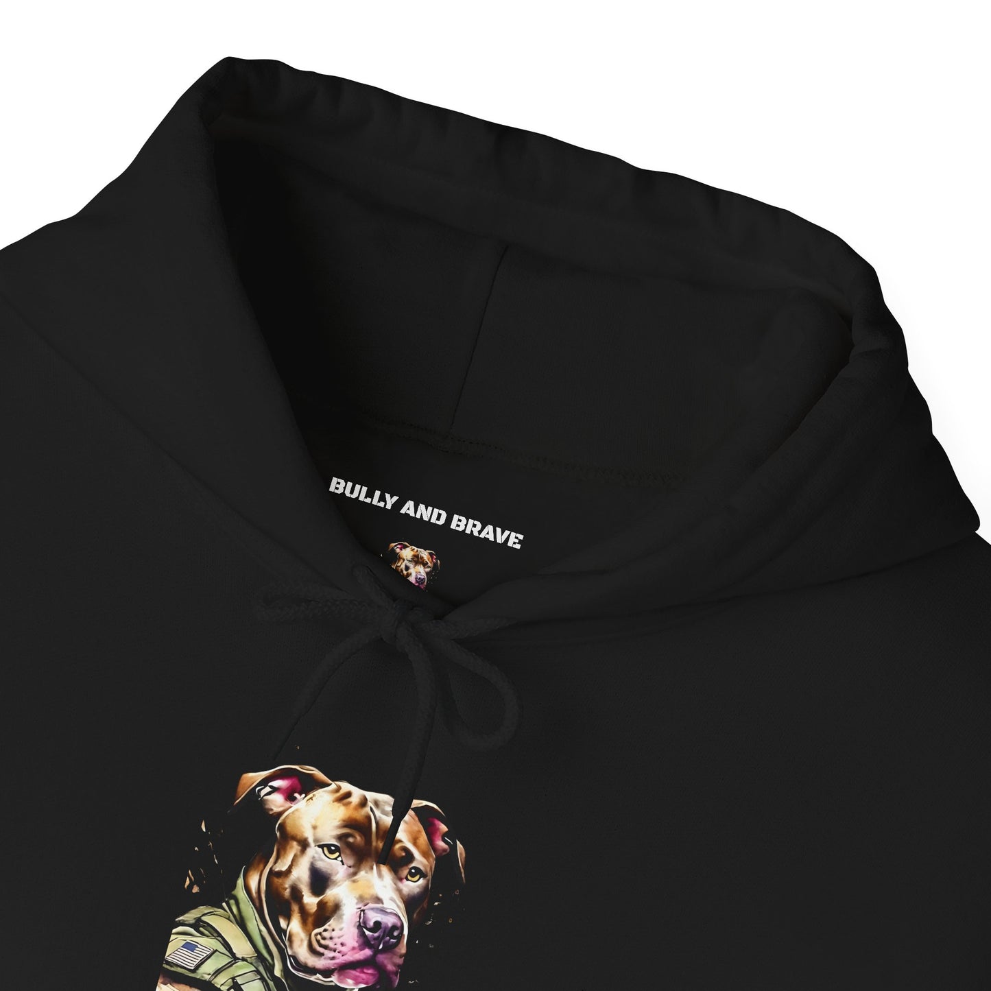 Army Reserves Dog Hoodie – Military Paw Print Sweatshirt