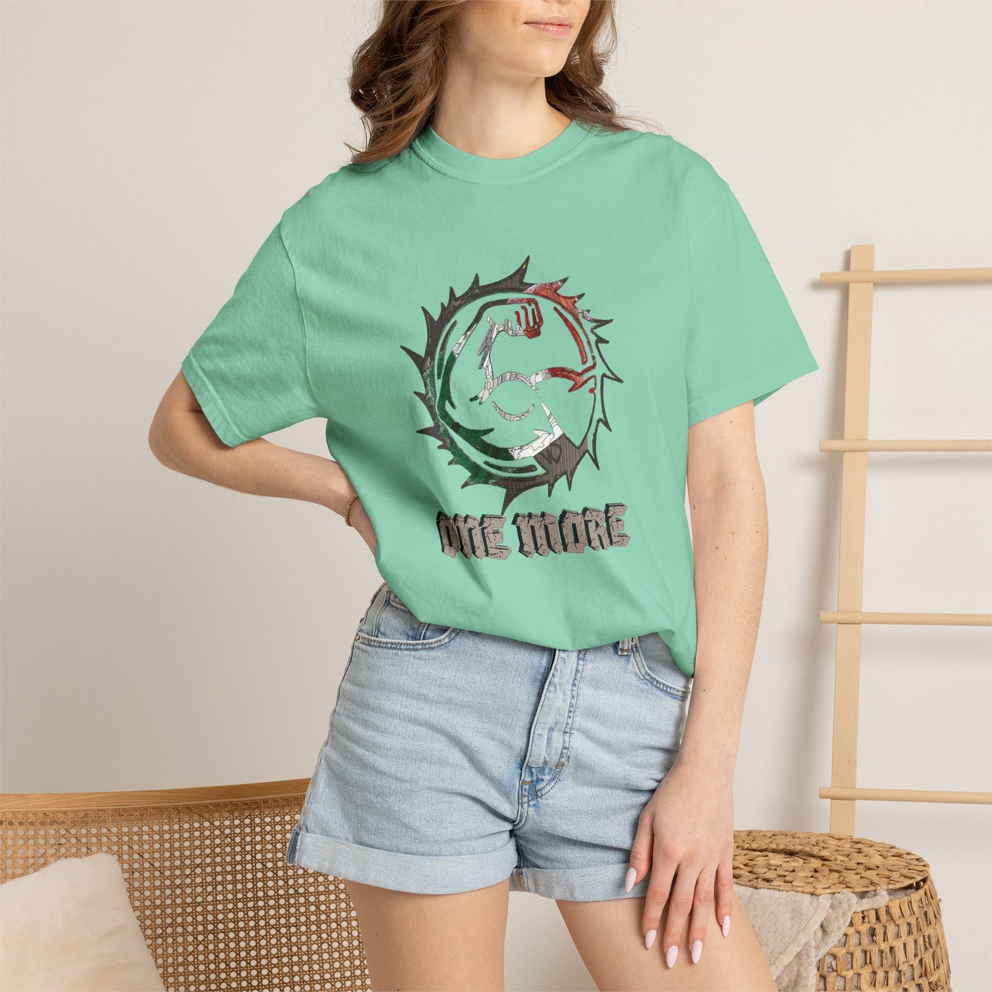 One More Graphic T-Shirt — Fist & Thorns Vintage Style Tee