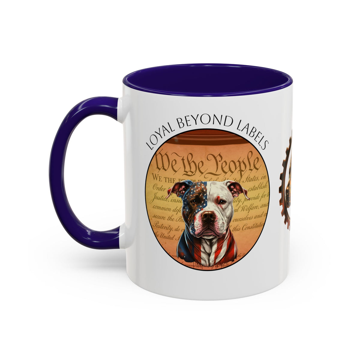 Pit Bull Mug — "Loyal Beyond Labels" Coffee Cup (11oz/15oz)