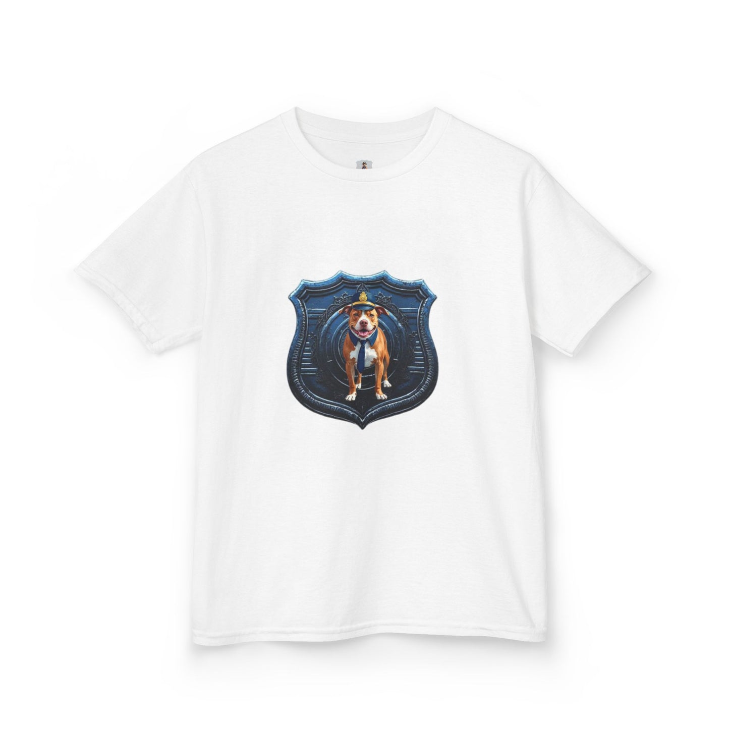 Kids Police Badge Dog T‑Shirt — K9 Squad Badge Tee for Kids