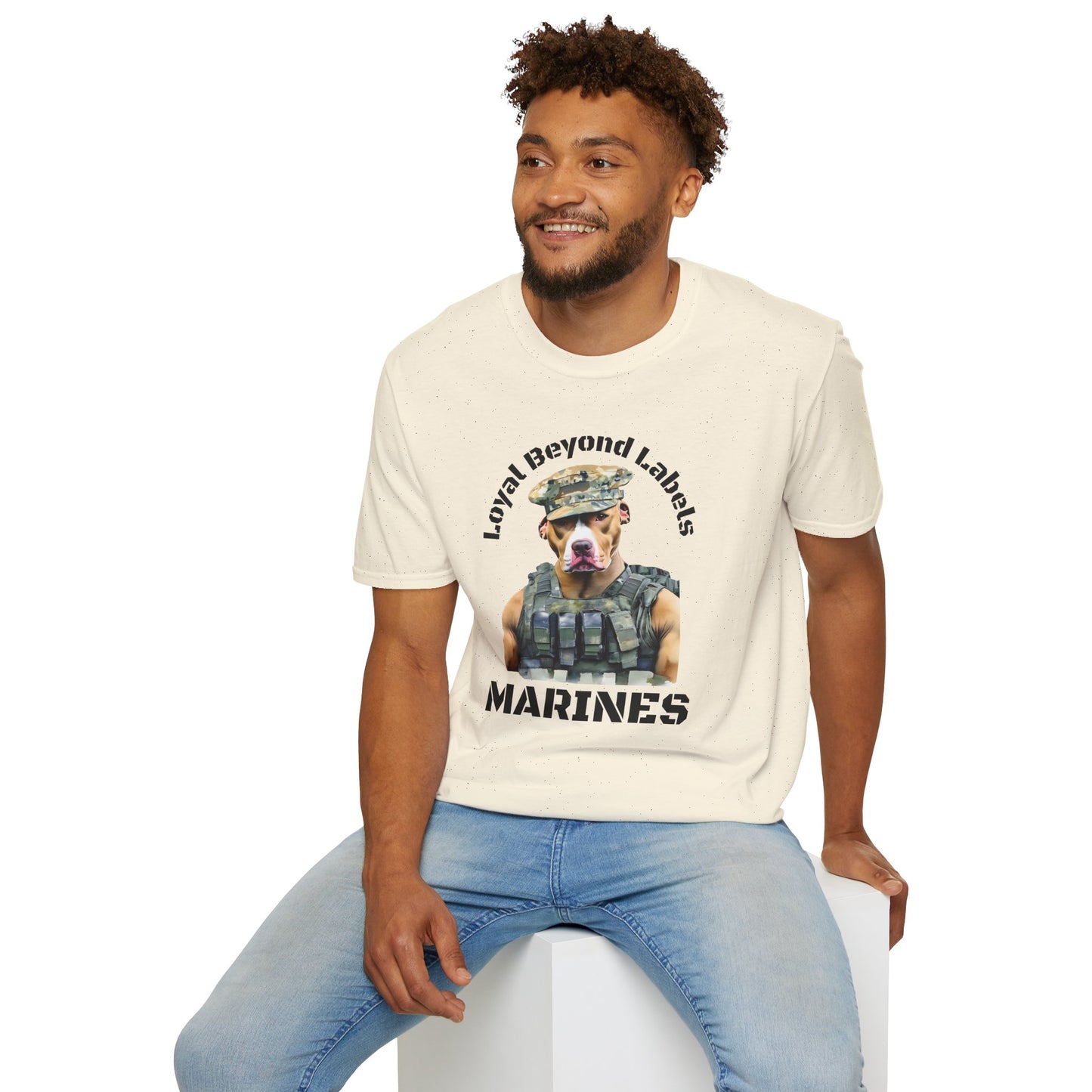 T-Shirt - Bully and Brave 'Loyal Beyond Labels' Collection Marines Shirt