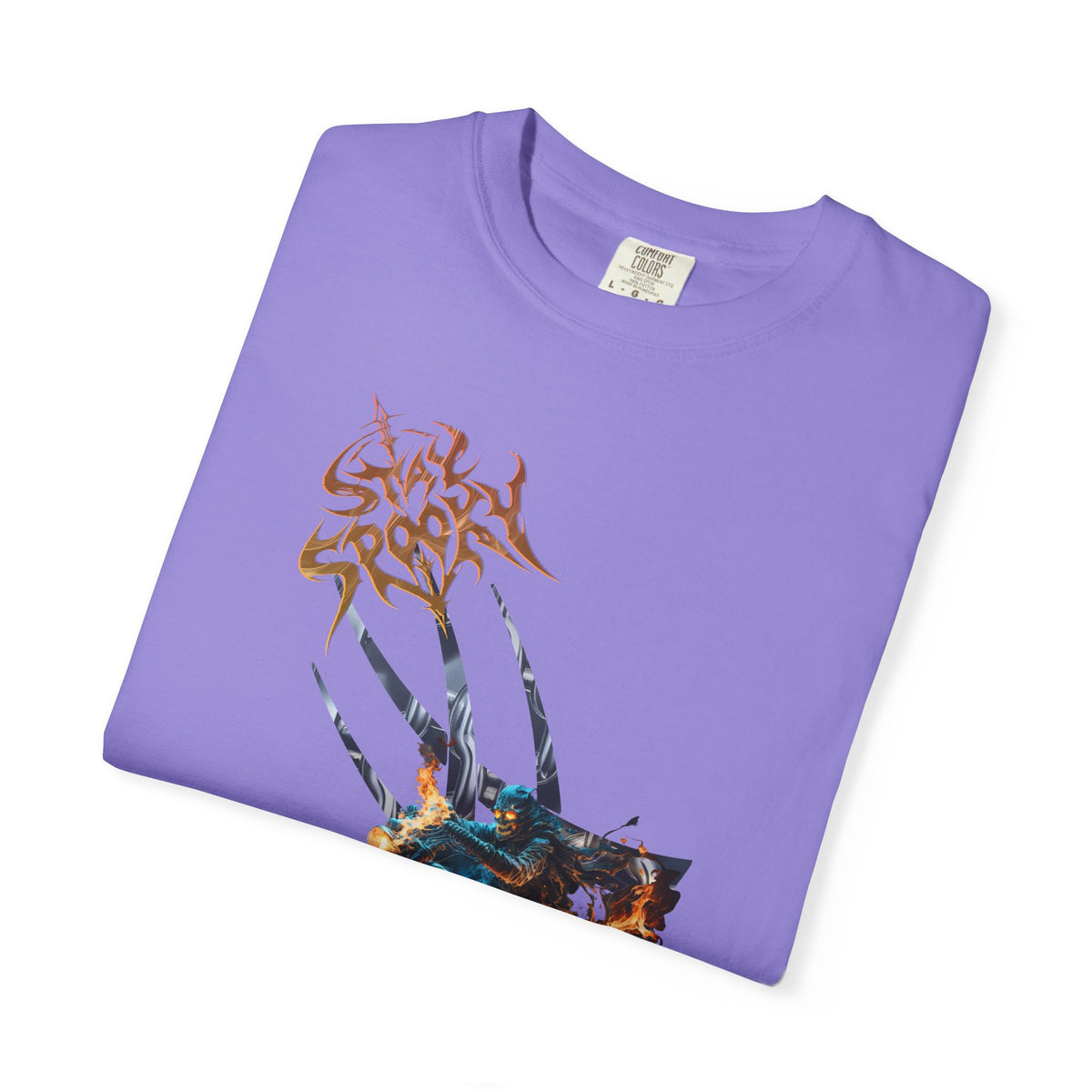 Bully and Brave style-Stay Spooky Motorcycle T-Shirt