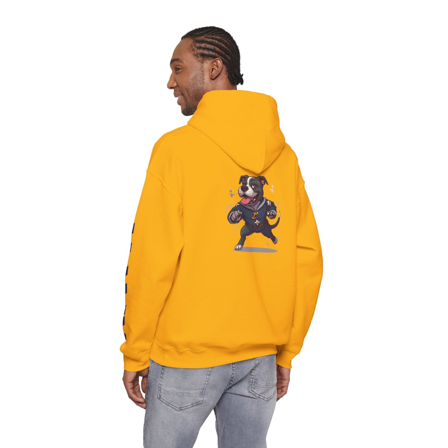 Bully Sporting Navy Hoodie — Athletic Team Pullover